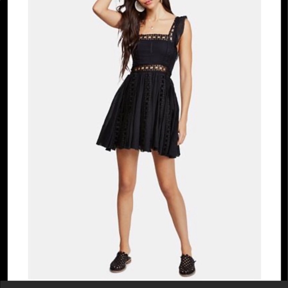 Black Free People Verona Dress